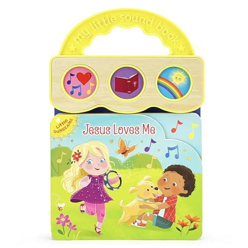 Jesus Loves Me 3-Button Sound Board Book for Babies and Toddlers