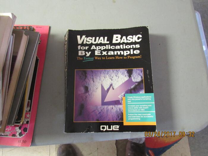 Visual Basic for Applications by Example