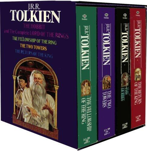 Tolkien 4 book boxed set