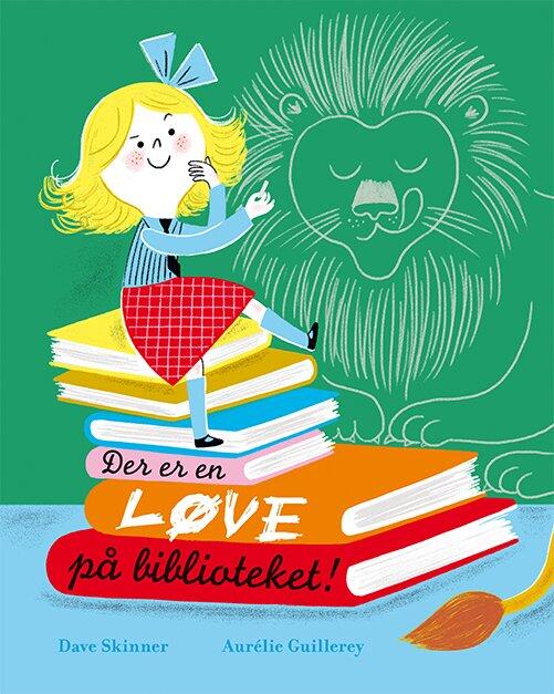"Der er en LØVE på biblioteket!"