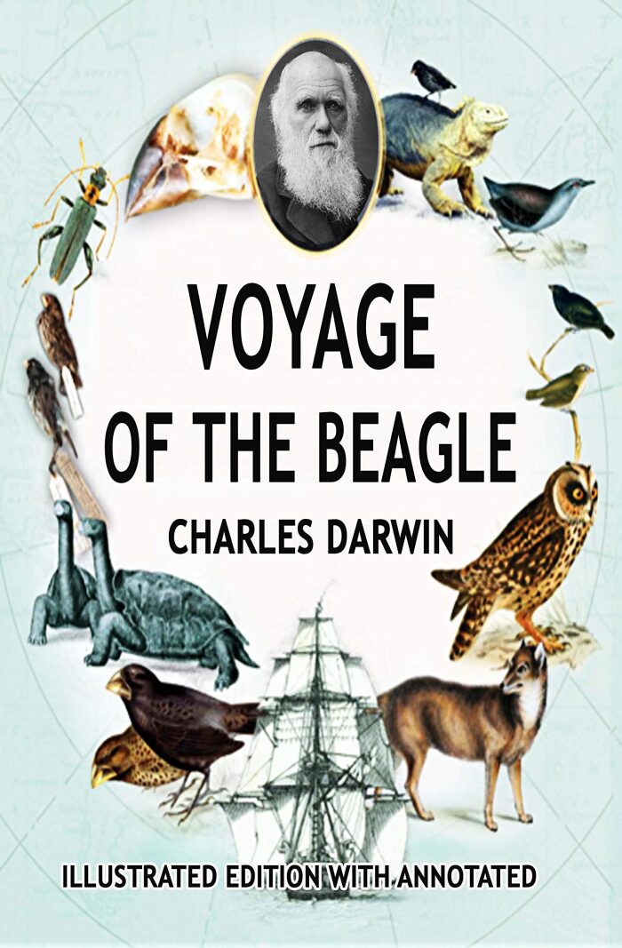 The Voyage of the Beagle (Illustrated)