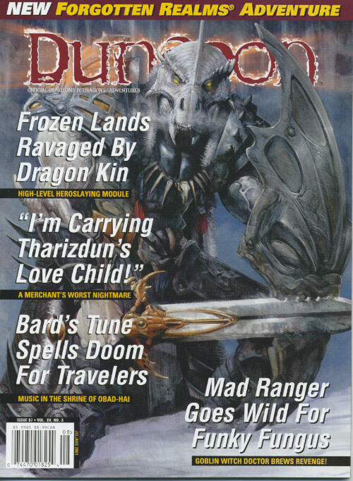 Dungeon Magazine #87