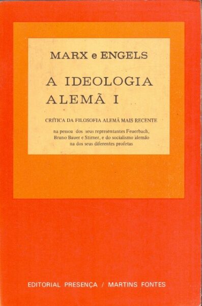 A Ideologia Alemã, I