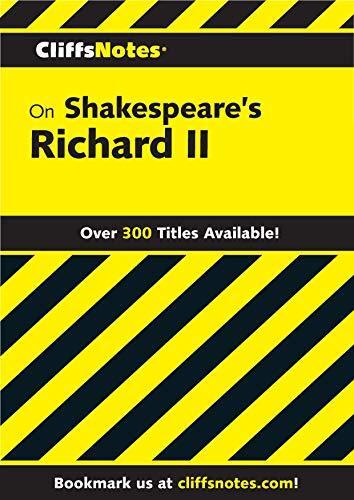 CliffsNotes on Shakespeare's Richard II