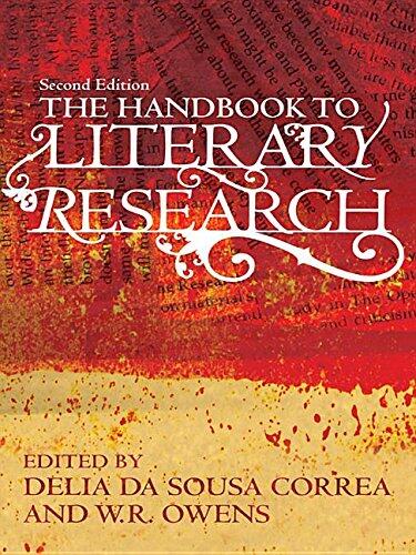 A Handbook to Literary Research