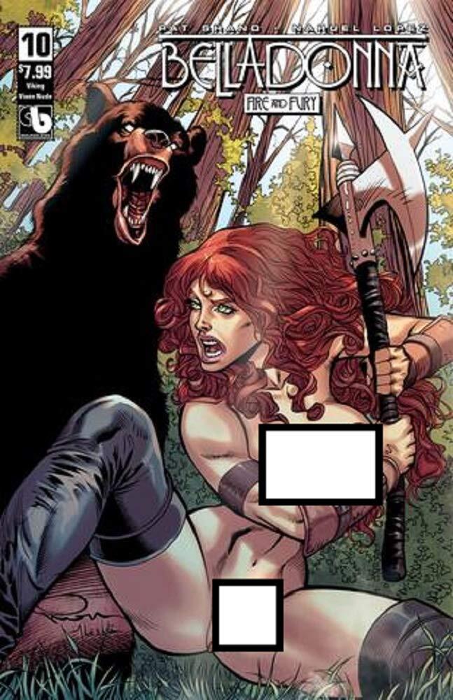BELLADONNA FIRE AND FURY #10 VIKING VIXEN NUDE ADULT VARIANT