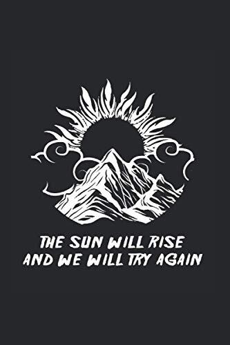 Sunrise Mountain Nature Lover and Camper Journal: Funny Dot-Grid Notebook