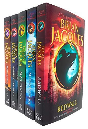 Brian Jacques Redwall Series: 5 Books Collection Set