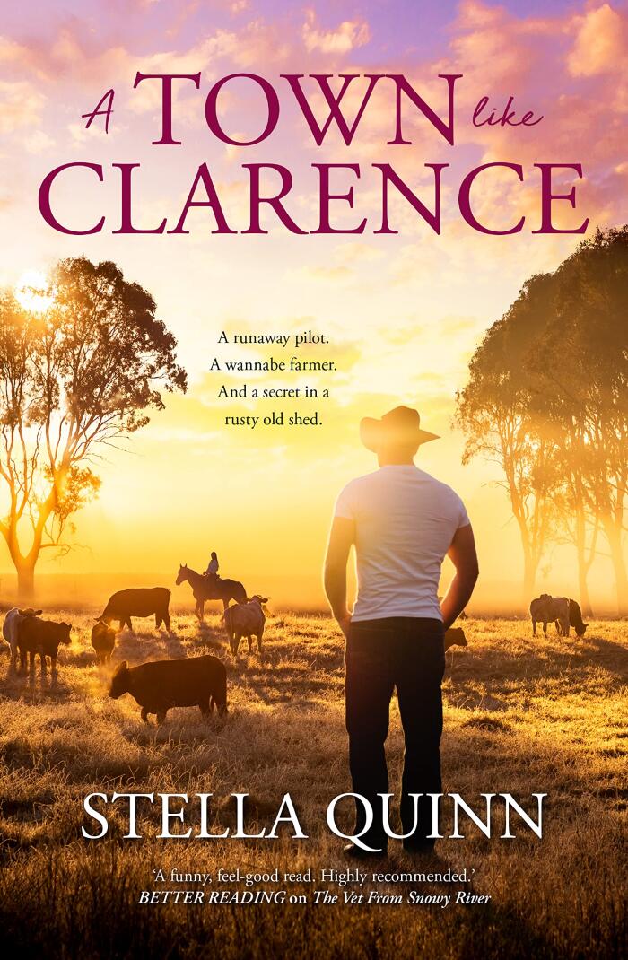 A Town Like Clarence: feel-good and funny romance where a runaway pilot meets a wannabe farmer - new from the bestselling author of THE VET FROM SNOWY RIVER and A SNOWY RIVER SUMMER