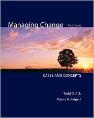 Managing Change: Cases and Concepts