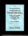 Introduction to Total Quality: Quality Management for Production, Processing, and Services