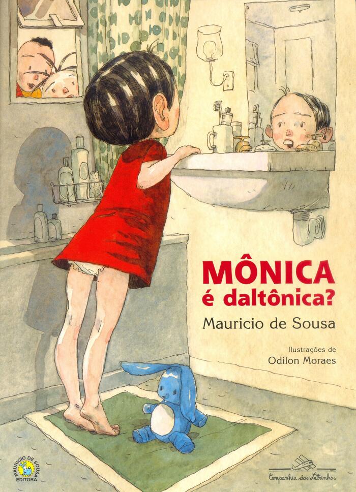 Mônica é daltônica?