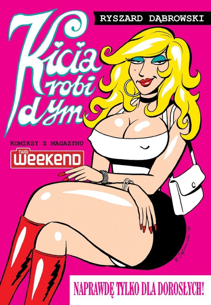 Kicia robi dym!