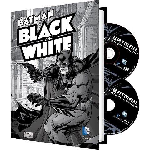 Batman: Black & White Vol. 1 Book & DVD Set