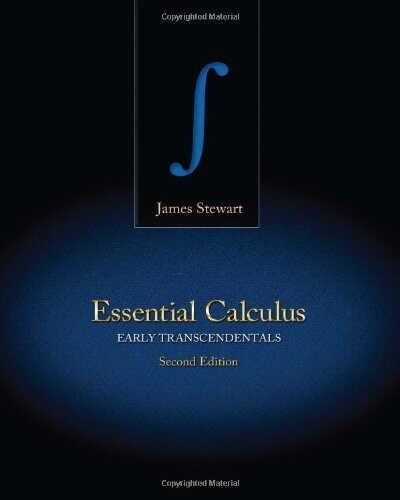 Essential Calculus: Early Transcendentals 2nd by Stewart, James (2012) Hardcover
