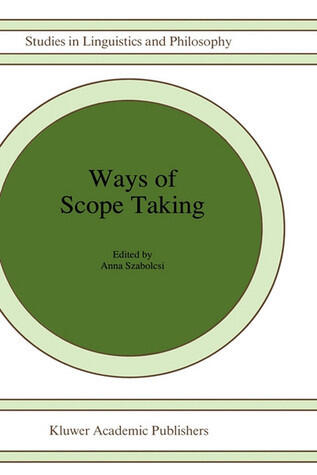 Ways of Scope Taking, Vol. 65