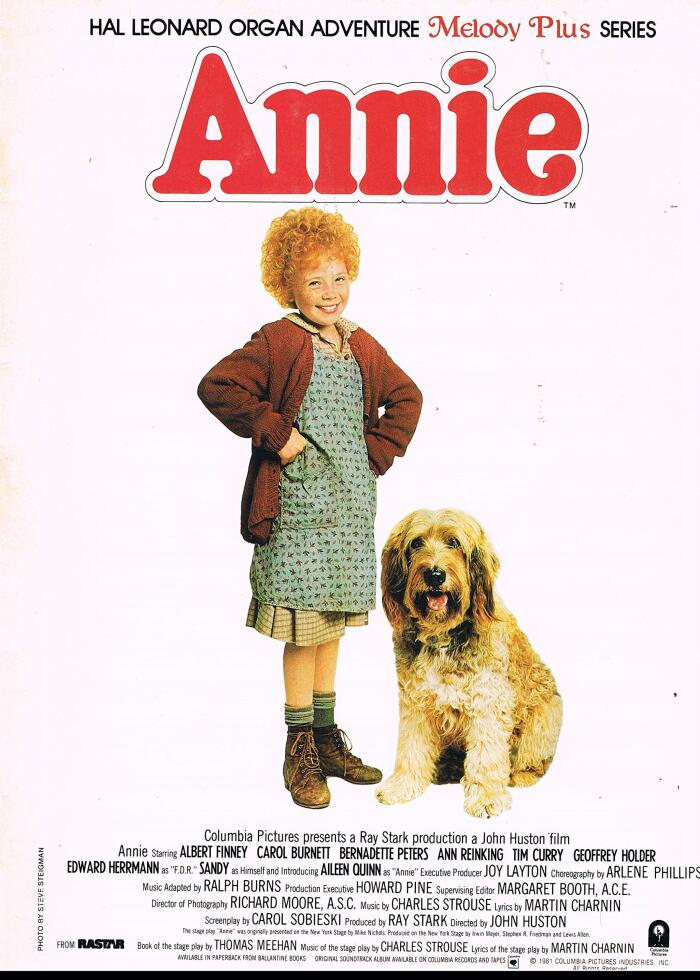 Annie - Hal Leonard Organ Adventure Melody Plus Series 7
