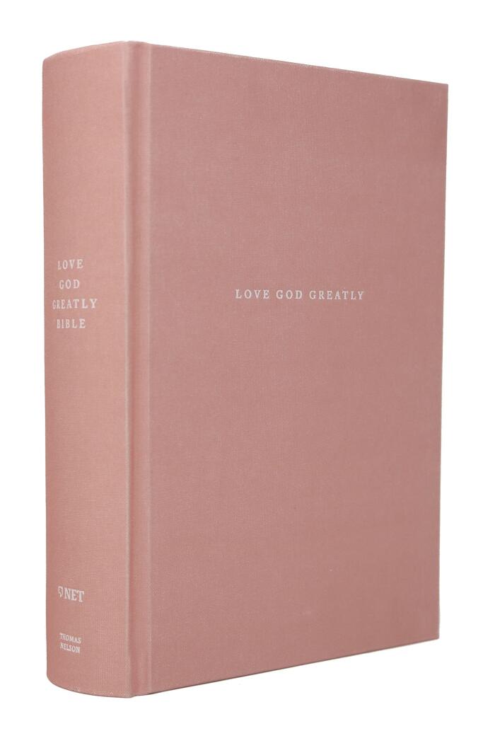 Love God Greatly Bible: A SOAP Method Study Bible for Women