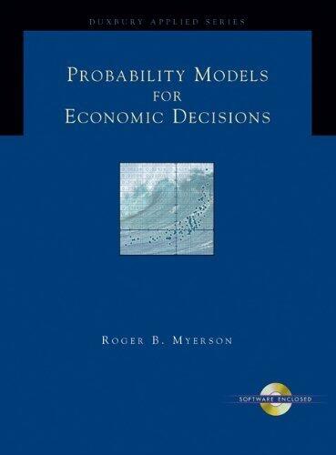Probability Models for Economic Decisions (With CD-ROM)