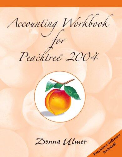 Accounting Workbook for Peachtree 2004
