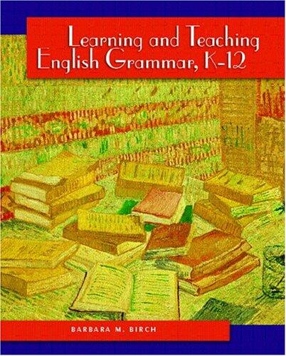 Learning and Teaching English Grammar