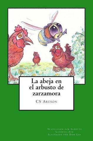 La abeja en el arbusto de zarzamora