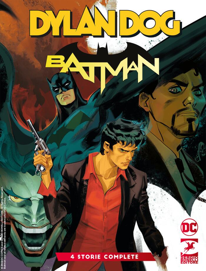 Dylan Dog e Batman: 4 Storie Complete