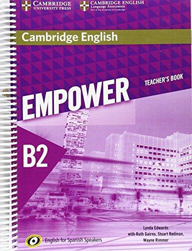 Cambridge English Empower for Spanish Speakers B2 Teacher's Book