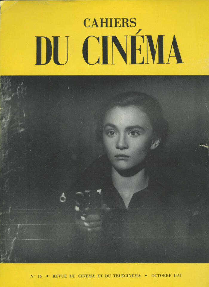 Cahiers du Cinéma N°16, octobre 1952