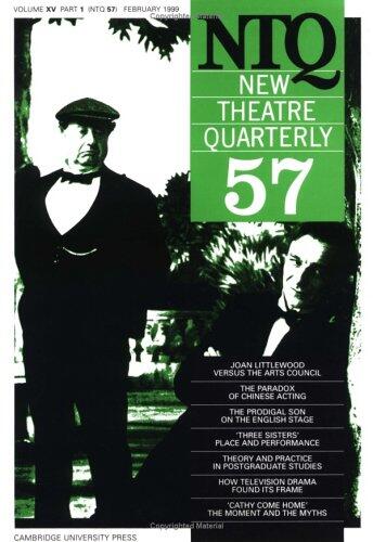New Theatre Quarterly 57: Volume 15, Part 1