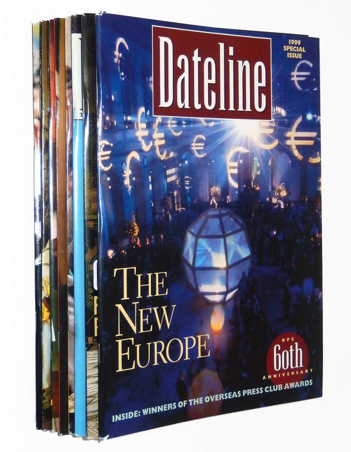 Dateline OPC, Overseas Press Club Magazine, 8 Issues, 1999-2007