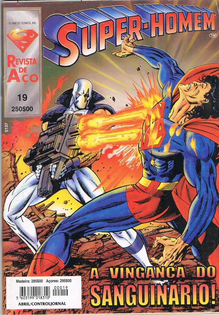 Super-Homem nº19 - A Vingança do Sanguinário!