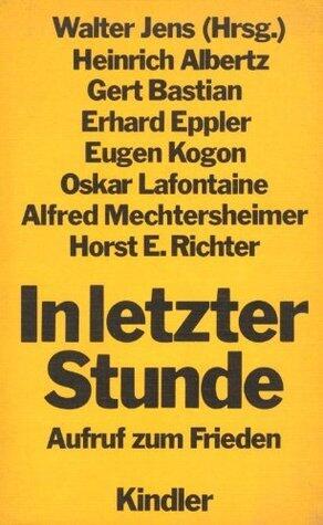 In letzter Stunde: Aufruf zum Frieden