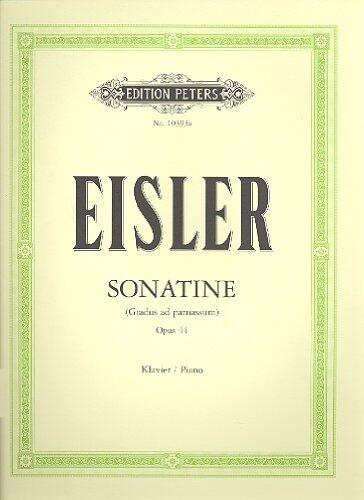 Eisler: Sonatina (Gradus ad Parnassum), Op. 44