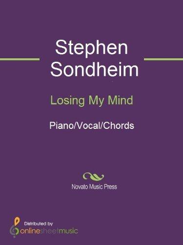 Losing My Mind Sheet Music