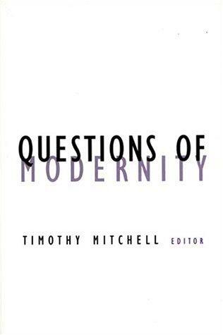 Questions Of Modernity (Volume 11)