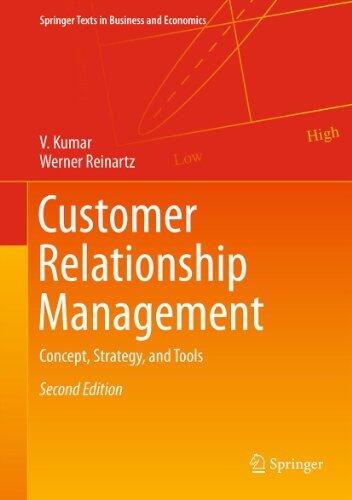 Customer Relationship Management: Concept, Strategy, and Tools