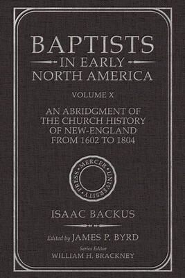 Baptists in Early North Amer--