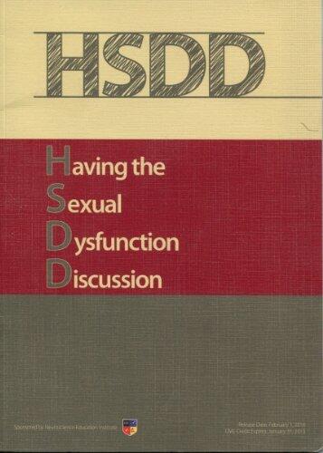 HSDD ~ Having the Sexual Dysfunction Discussion