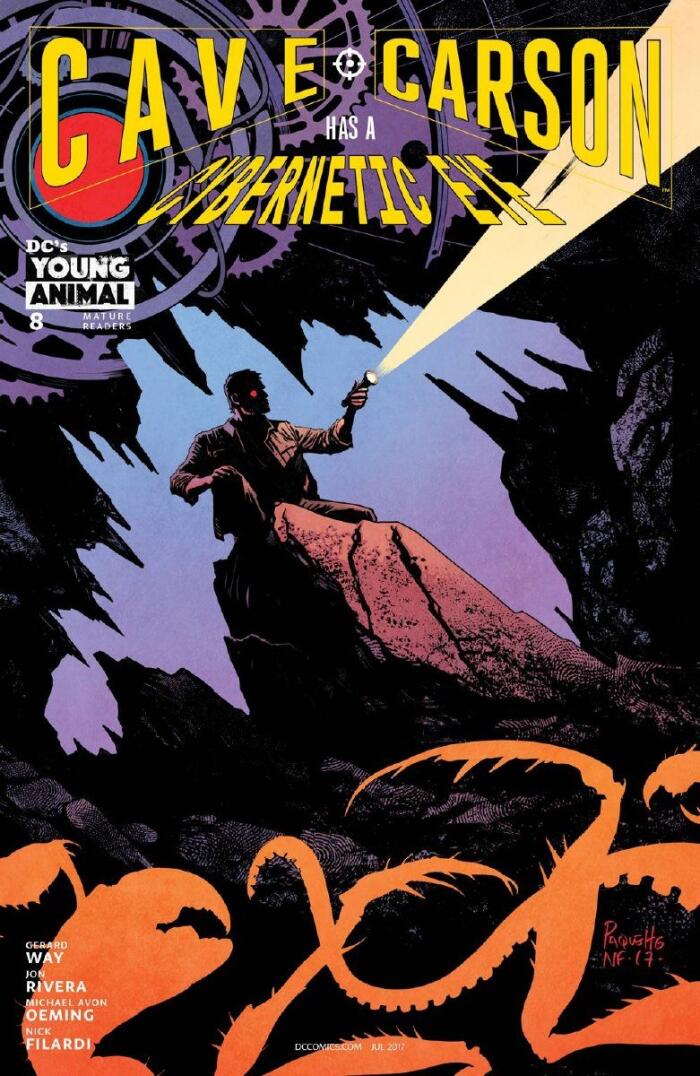 Cave Carson Has a Cybernetic Eye