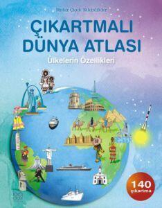 Çıkartmalı Dünya Atlası-Hayvanların Yaşadığı Yerler