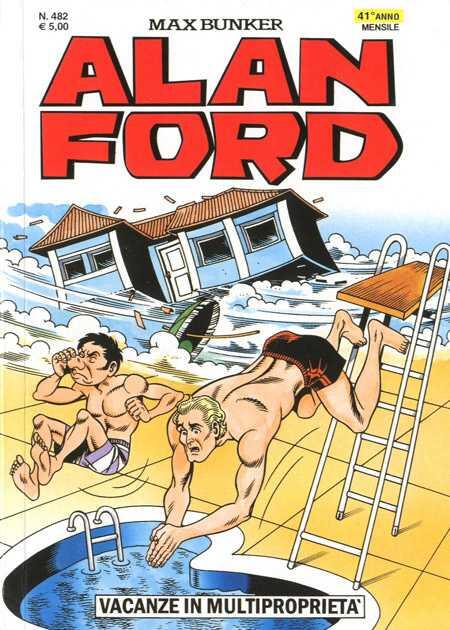 Alan Ford n. 482: Vacanze in Multiproprietà