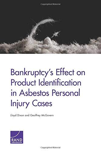 Bankruptcy's Effect on Product Identification in Asbestos Personal Injury Cases
