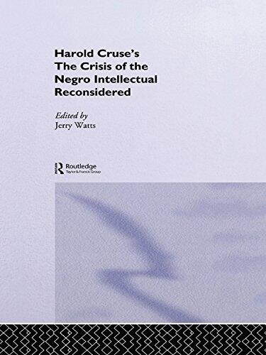 Crisis of the Negro Intellectual Reconsidered: A Retrospective