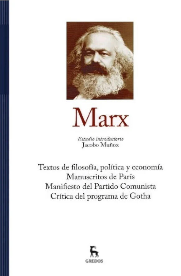Marx: Textos de filosofía, política y economía. Manuscritos de París. Manifiesto del Partido Comunista. Crítica del programa de Gotha