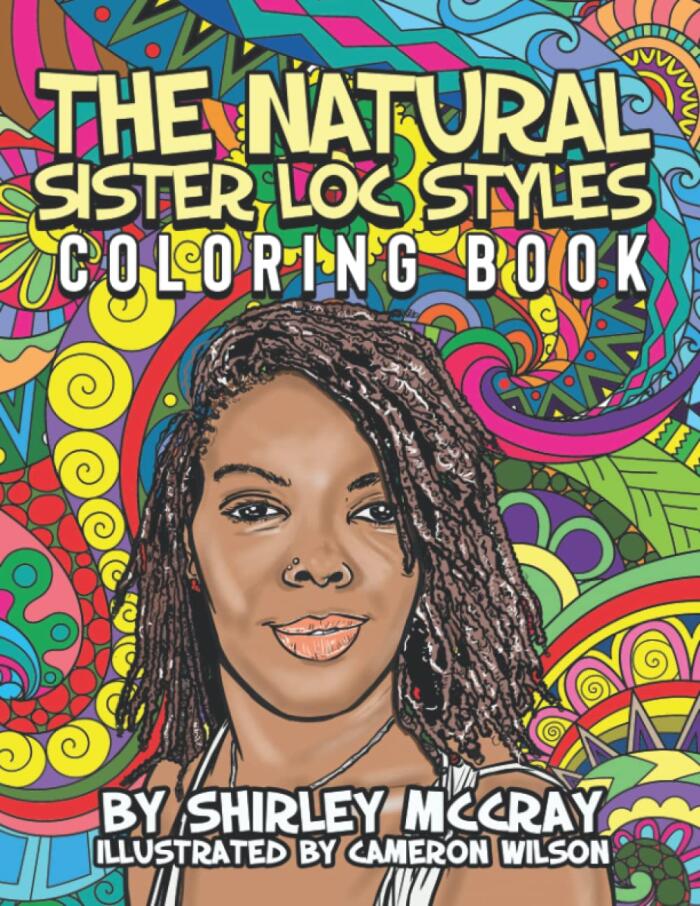 THE NATURAL SISTER LOC STYLE COLORING BOOK